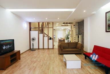 Lovely house with court yard and roof terrace for rent in Tay Ho, Hanoi